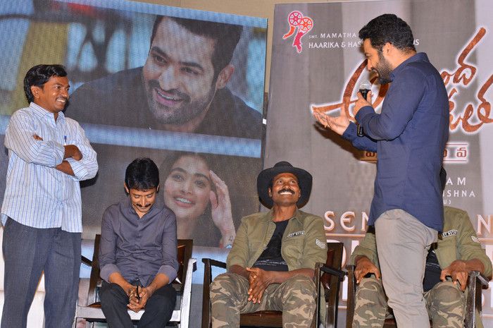 Aravinda Sametha Success Meet Pics