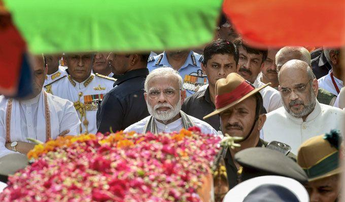 Atal Bihari Vajpayee cremated with full state Honours