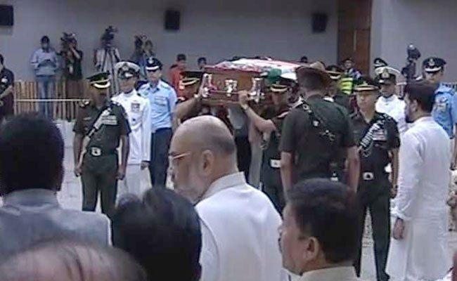 Atal Bihari Vajpayee's Final Journey Photos