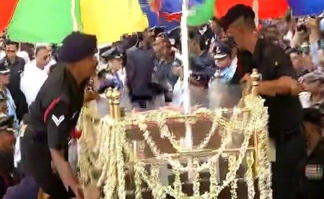 Atal Bihari Vajpayee's Final Journey Photos