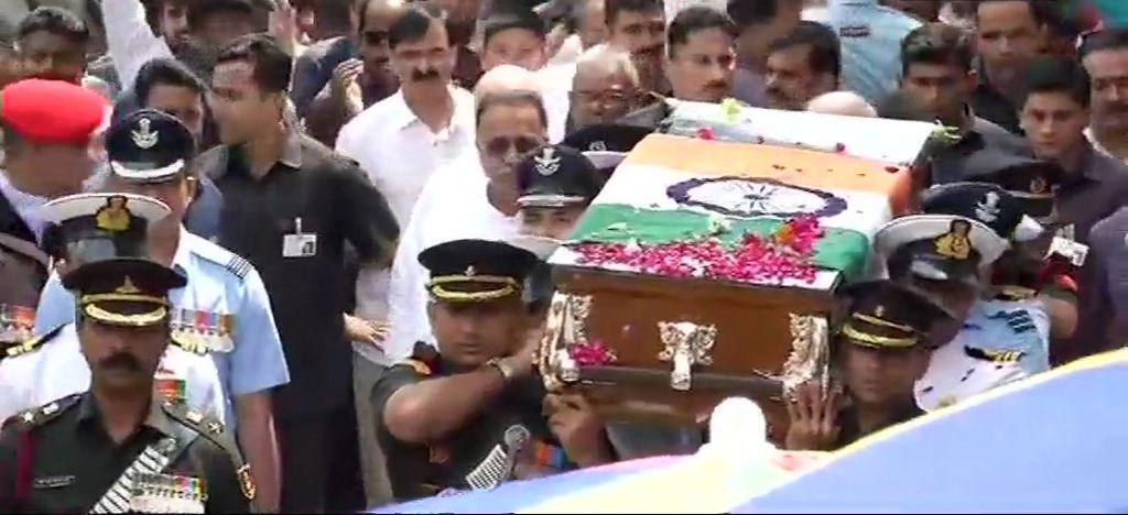 Atal Bihari Vajpayee's Final Journey Photos