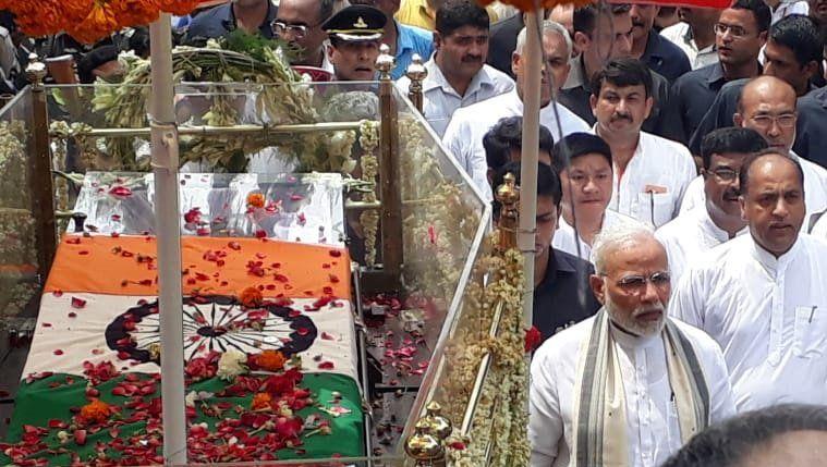 Atal Bihari Vajpayee's Final Journey Photos