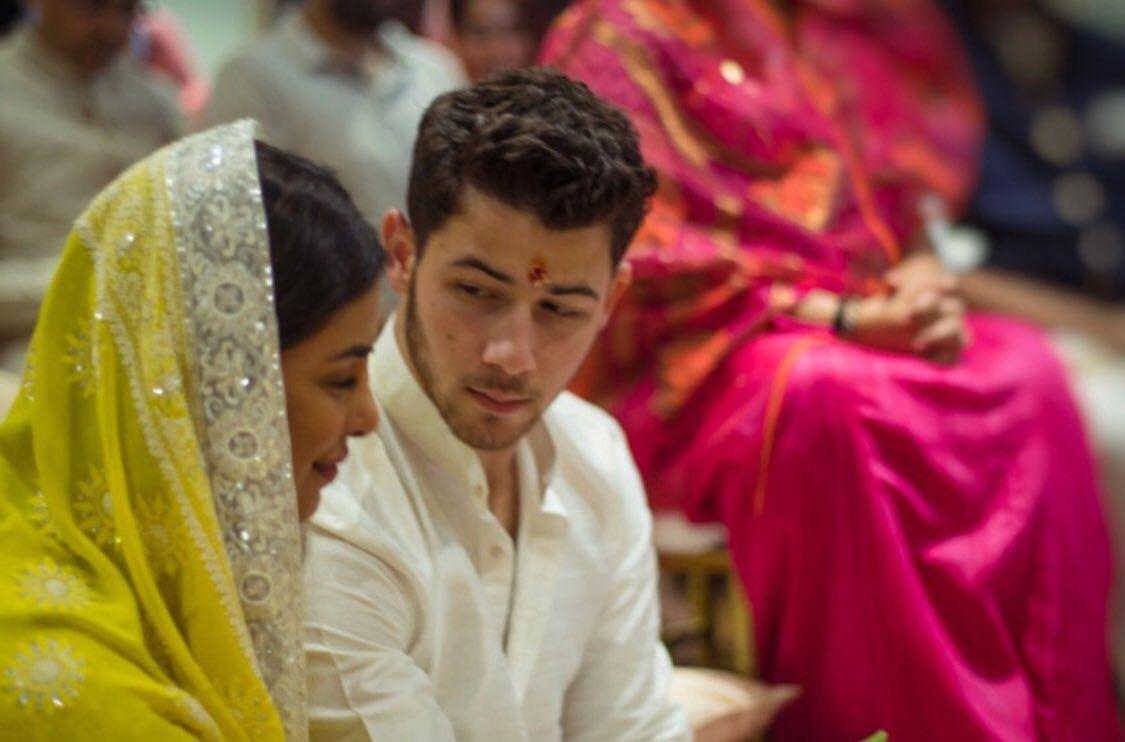 Awwdorable! Priyanka Chopra shares some lovely pictures from her roka ceremony with Nickjonas
