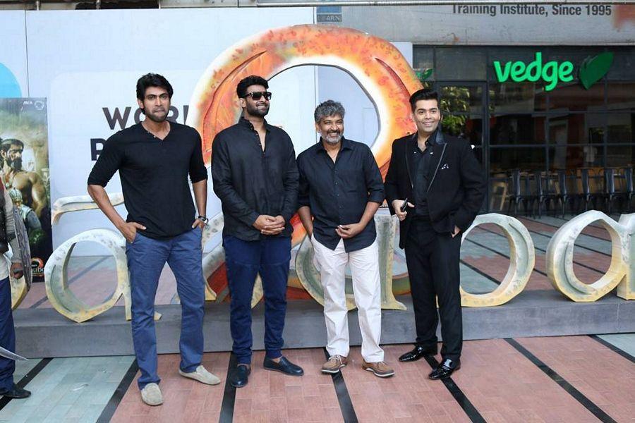 Baahubali 2 Hindi Movie Trailer Launch Photos