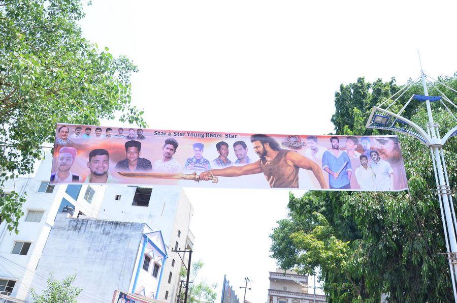 Baahubali 2 Movie Hangama in X Roads Photos