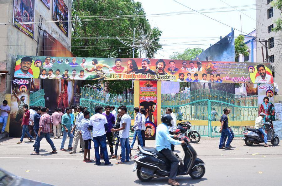 Baahubali 2 Movie Hangama in X Roads Photos
