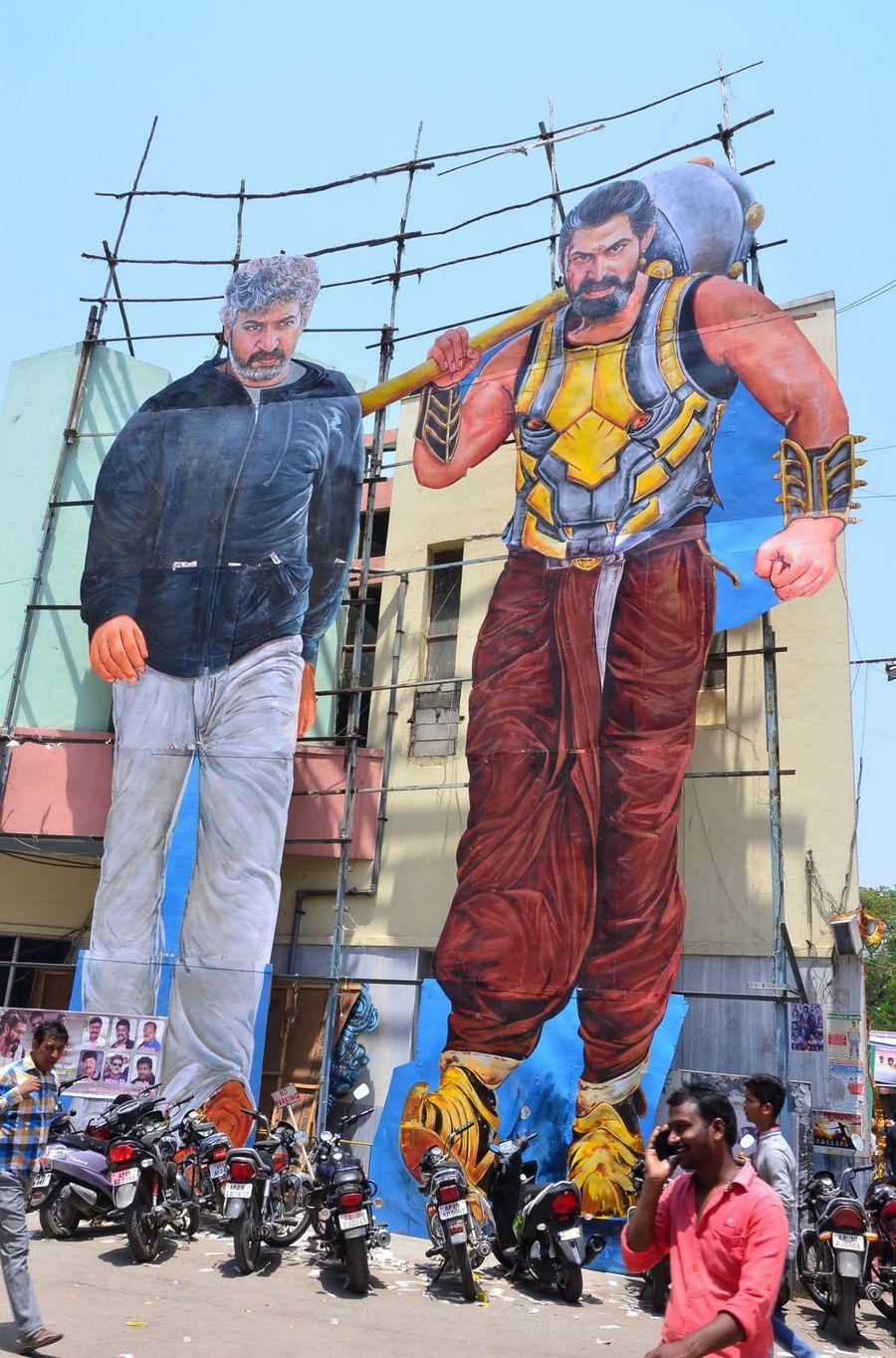 Baahubali 2 Movie Hangama in X Roads Photos