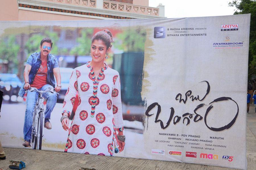 Babu Bangaram Audio Launch Photos