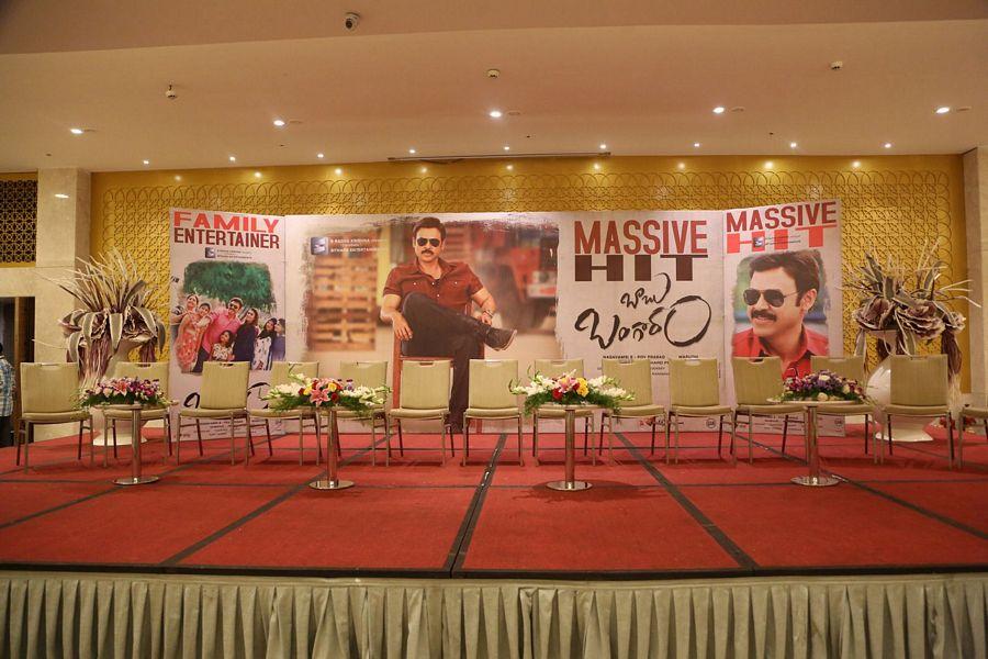 Babu Bangaram Movie Success Meet Photos