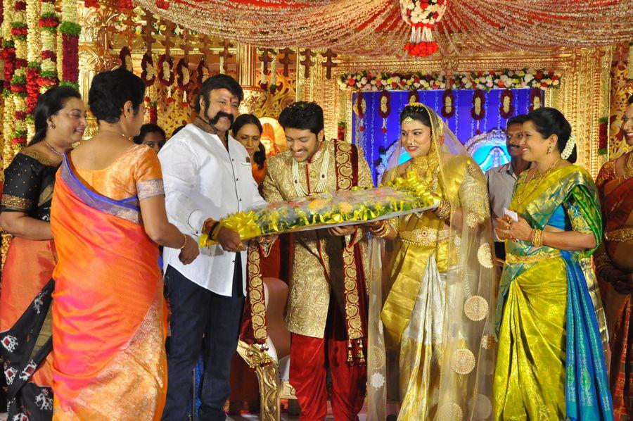 Balakrishna Stills at Music Director Koti’s Son Rajeev Reception