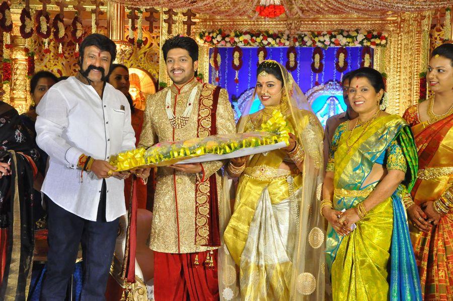 Balakrishna Stills at Music Director Koti’s Son Rajeev Reception