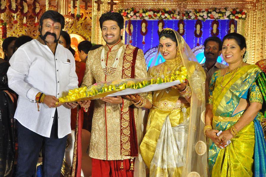 Balakrishna Stills at Music Director Koti’s Son Rajeev Reception