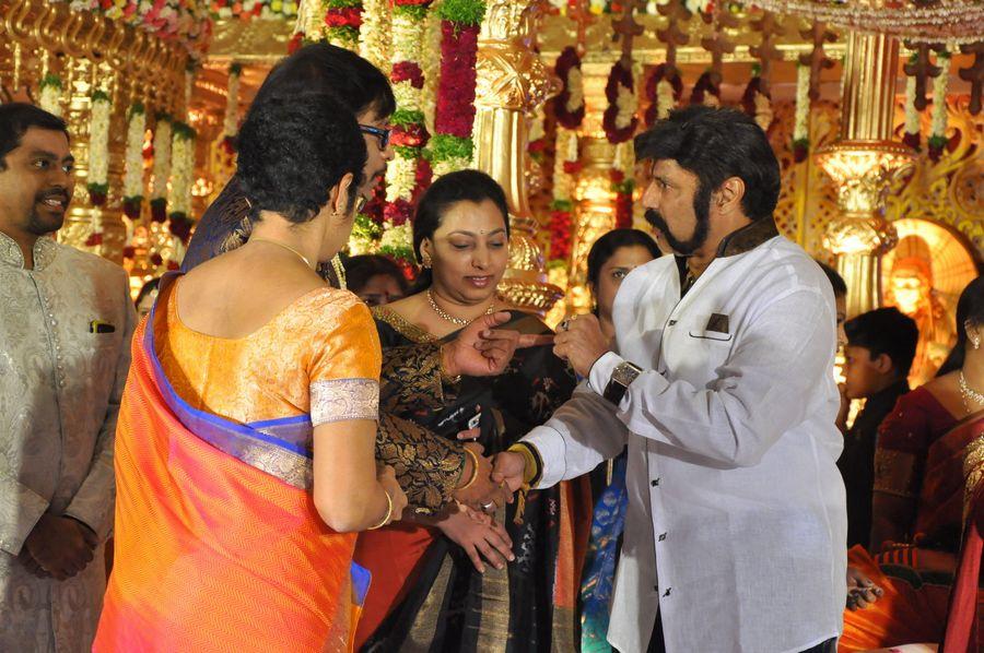 Balakrishna Stills at Music Director Koti’s Son Rajeev Reception