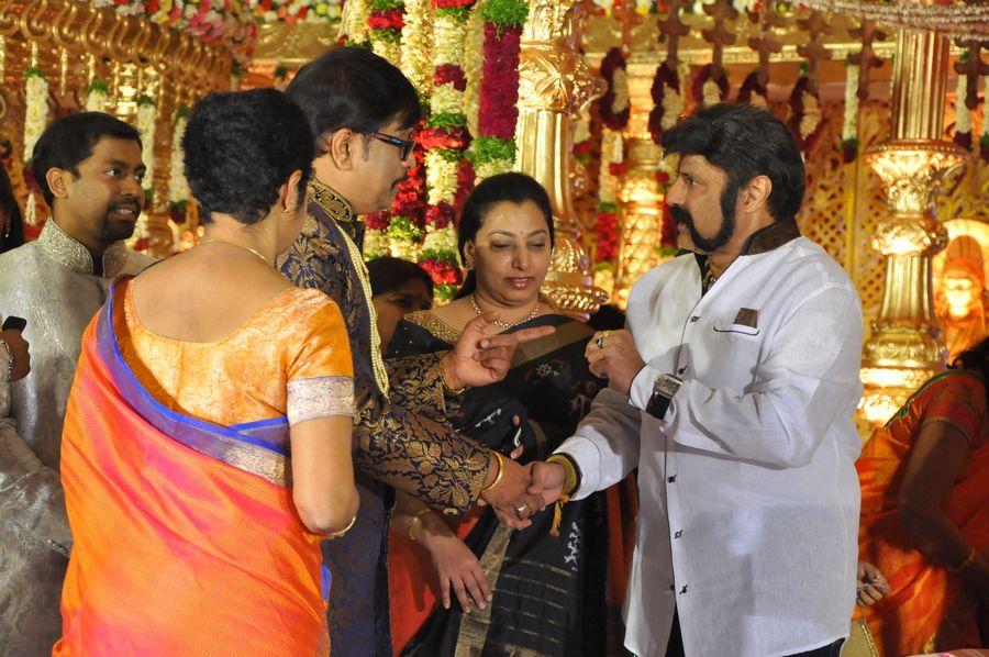 Balakrishna Stills at Music Director Koti’s Son Rajeev Reception