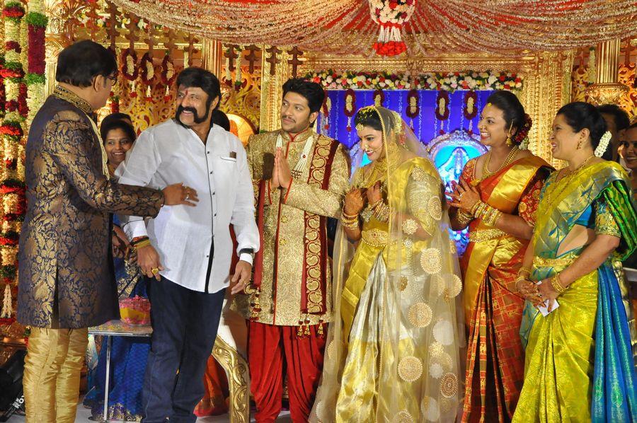 Balakrishna Stills at Music Director Koti’s Son Rajeev Reception