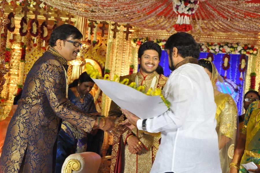 Balakrishna Stills at Music Director Koti’s Son Rajeev Reception