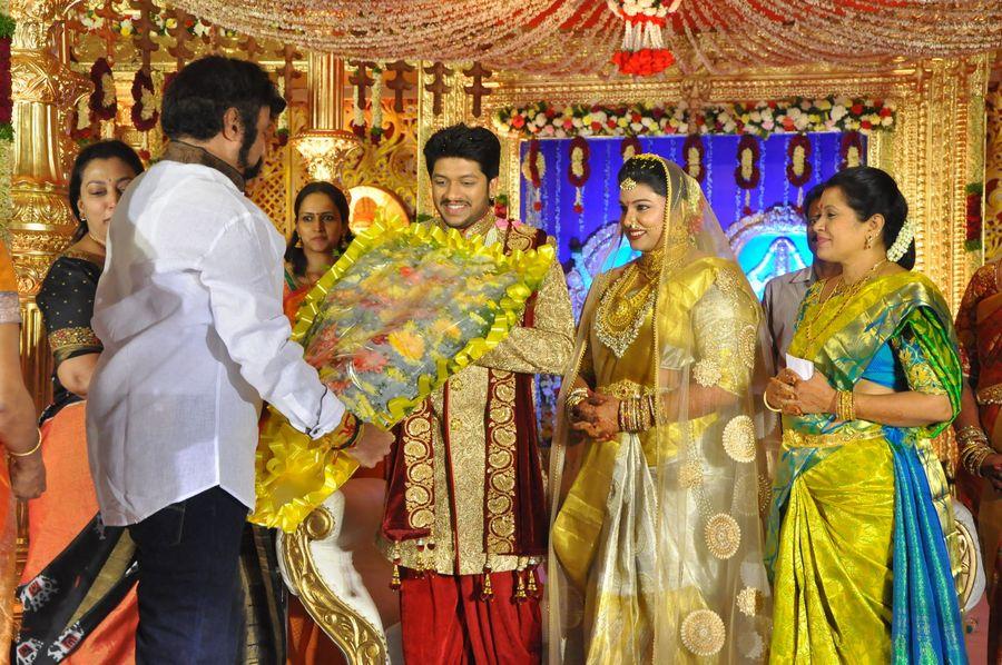 Balakrishna Stills at Music Director Koti’s Son Rajeev Reception