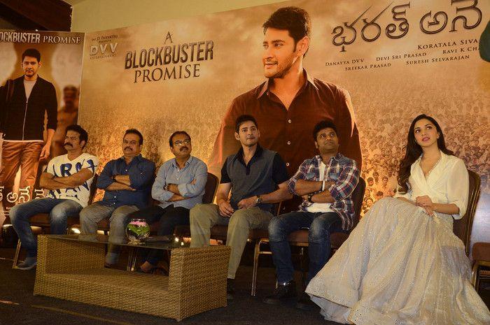 Bharat Ane Nenu Movie Thanks Meet Photos