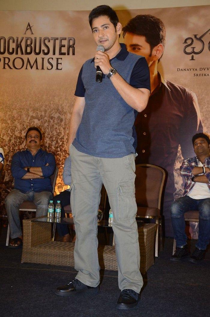 Bharat Ane Nenu Movie Thanks Meet Photos