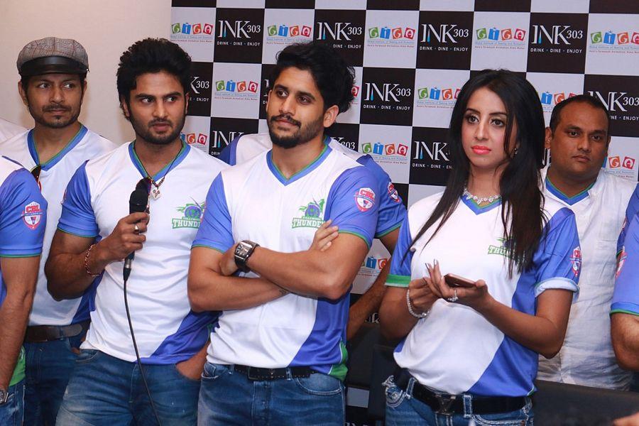 CBL Telugu Thunders Team Jersey Launch Photos