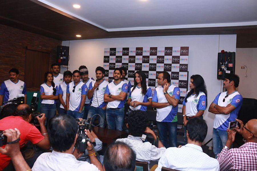 CBL Telugu Thunders Team Jersey Launch Photos