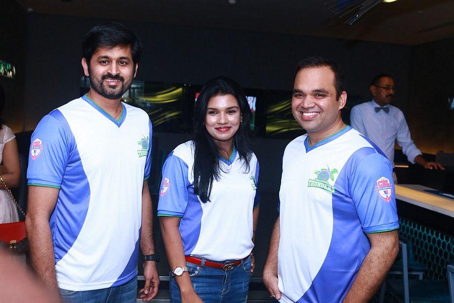 CBL Telugu Thunders Team Jersey Launch Photos