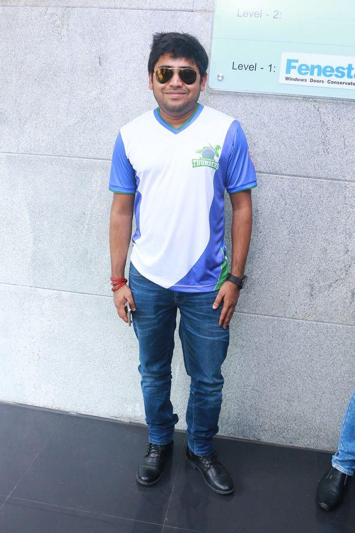 CBL Telugu Thunders Team Jersey Launch Photos