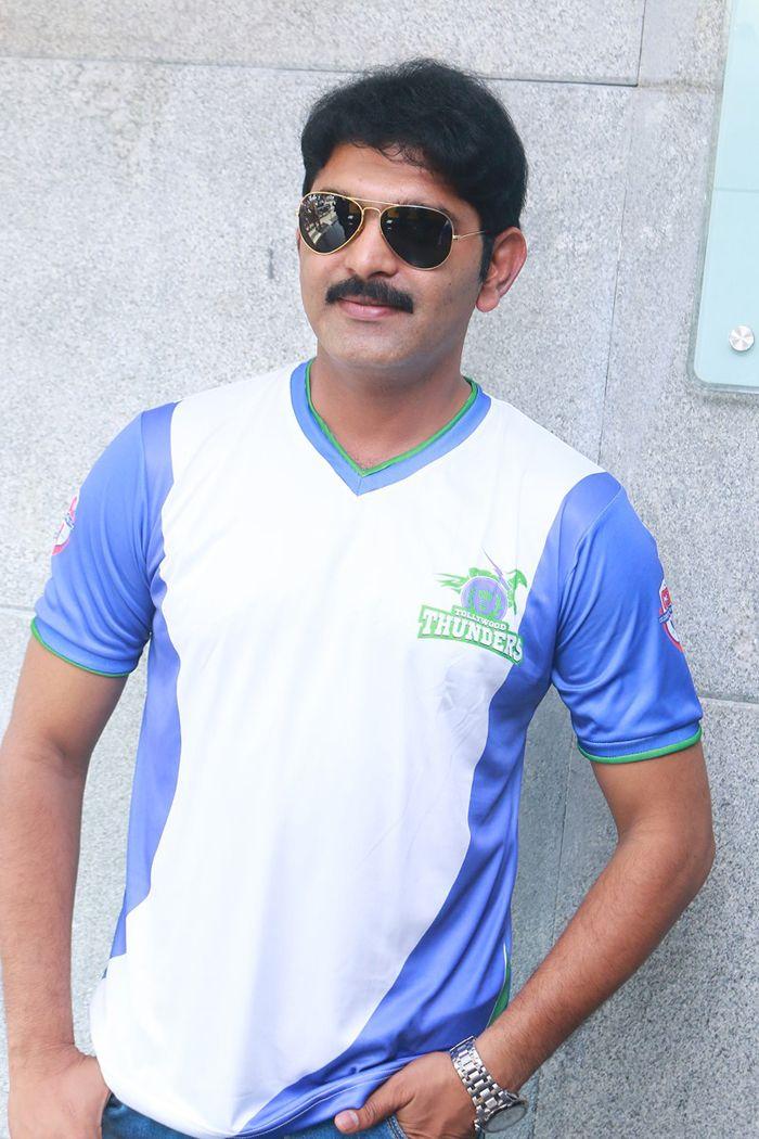 CBL Telugu Thunders Team Jersey Launch Photos