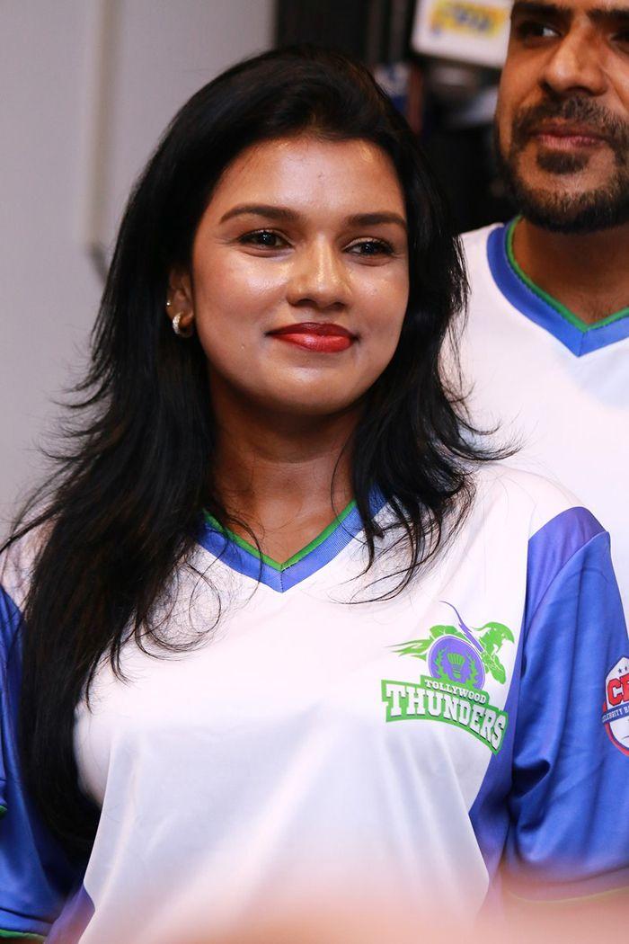 CBL Telugu Thunders Team Jersey Launch Photos