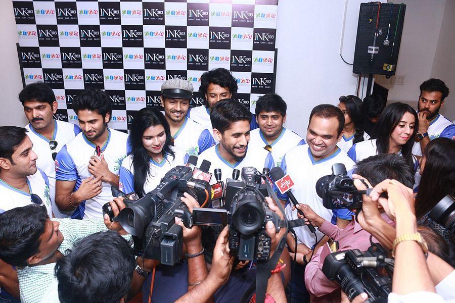 CBL Telugu Thunders Team Jersey Launch Photos