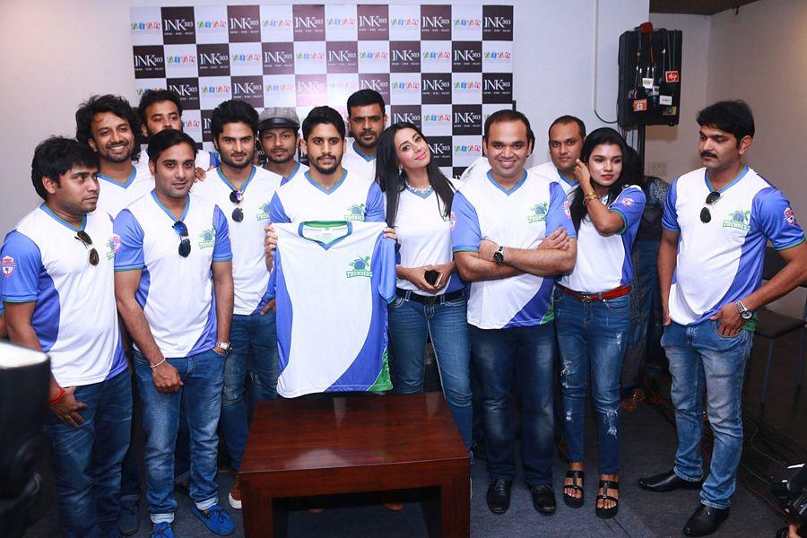 CBL Telugu Thunders Team Jersey Launch Photos