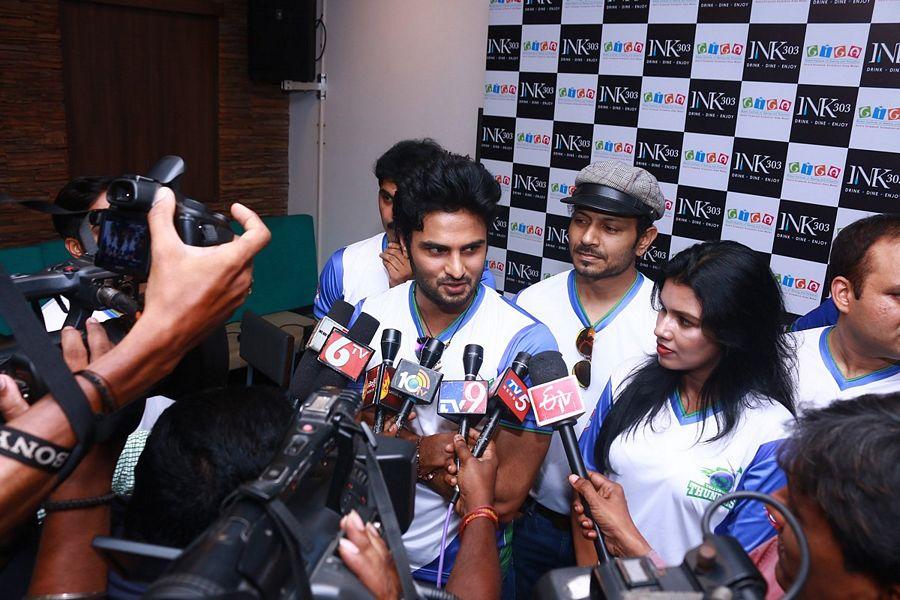 CBL Telugu Thunders Team Jersey Launch Photos