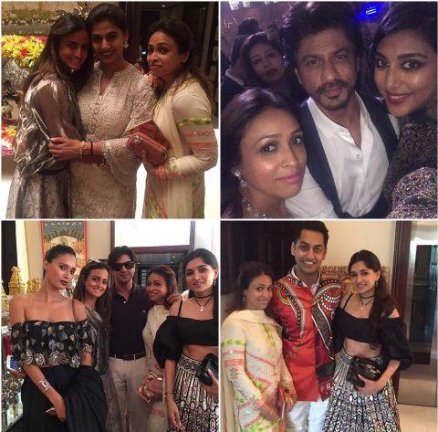 Candid Moments at TSR Grandson Sangeet Ceremony Photos