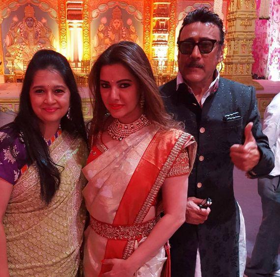 Candid Moments at TSR Grandson Sangeet Ceremony Photos