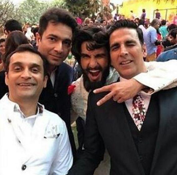 Candid Moments at TSR Grandson Sangeet Ceremony Photos
