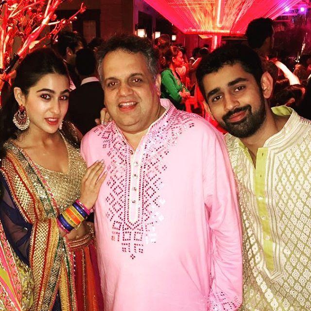 Candid Moments at TSR Grandson Sangeet Ceremony Photos
