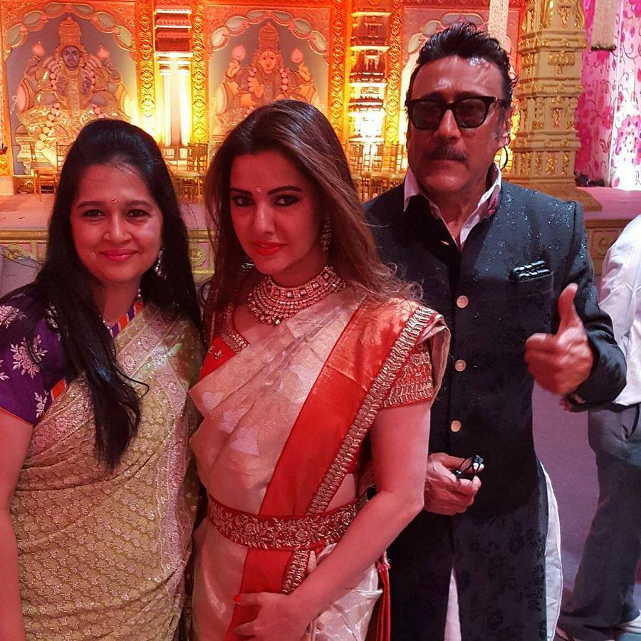Candid Moments at TSR Grandson Sangeet Ceremony Photos