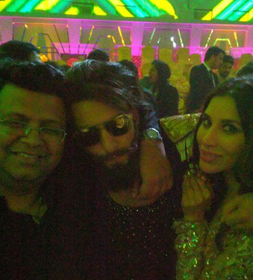 Candid Moments at TSR Grandson Sangeet Ceremony Photos