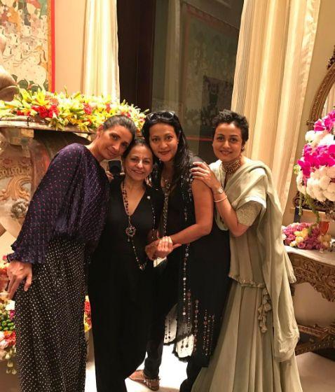 Candid Moments at TSR Grandson Sangeet Ceremony Photos