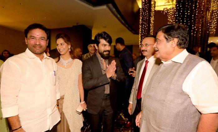 Candid Moments at TSR Grandson Sangeet Ceremony Photos