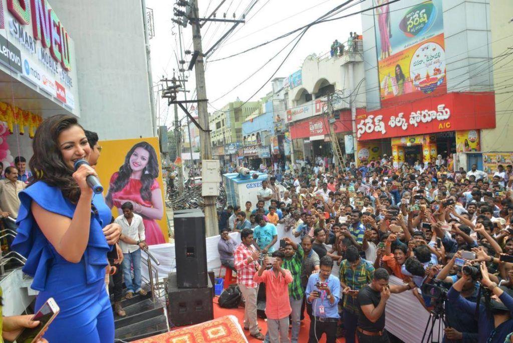 Catherine Tresa launches B New Mobile store in Eluru Photos