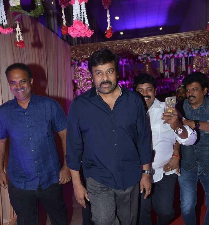 Celeb’s At Music Director Koti’s Son Rajeev Reception Photos