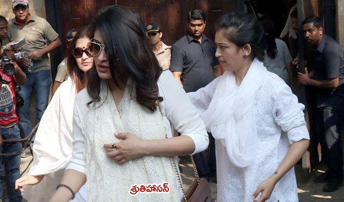 Celebrities At Anil Kapoor's Home To Pay Condolence To Sridevi