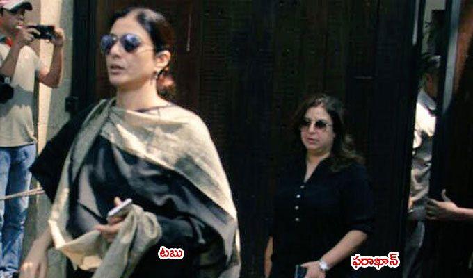 Celebrities At Anil Kapoor's Home To Pay Condolence To Sridevi