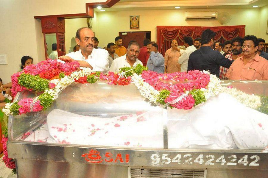 Celebrities At Dasari Narayana Rao Condolences Photos
