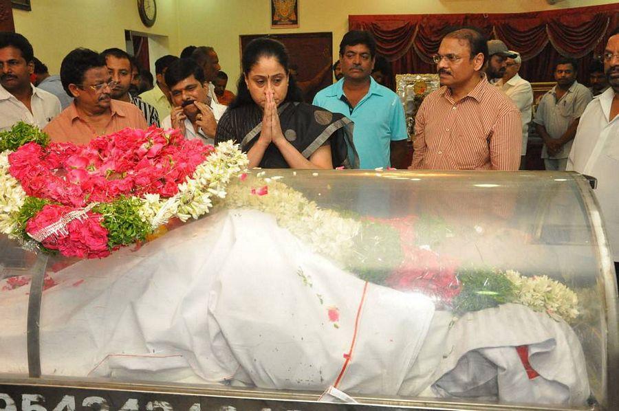 Celebrities At Dasari Narayana Rao Condolences Photos