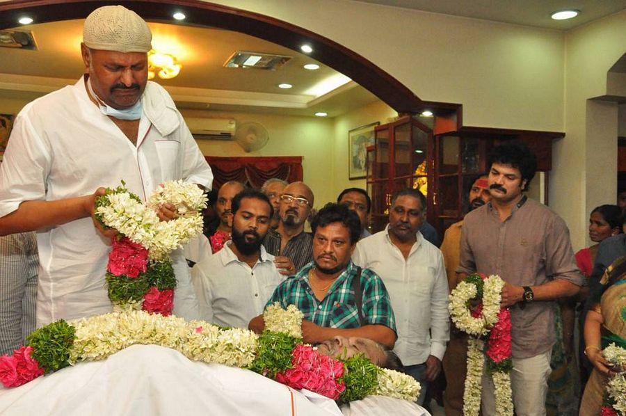 Celebrities At Dasari Narayana Rao Condolences Photos