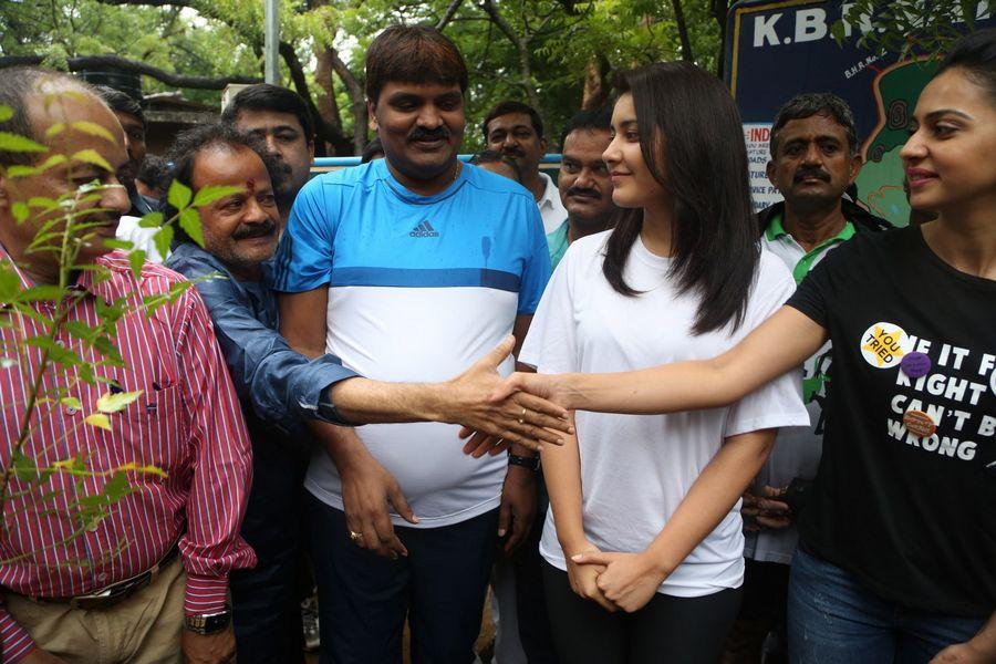 Celebrities At Haritha Haram Event