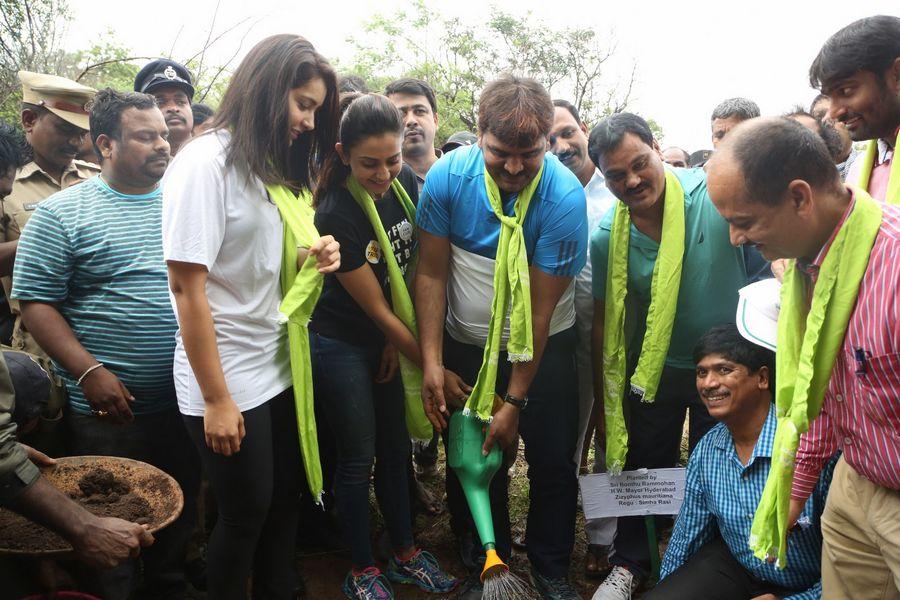 Celebrities At Haritha Haram Event