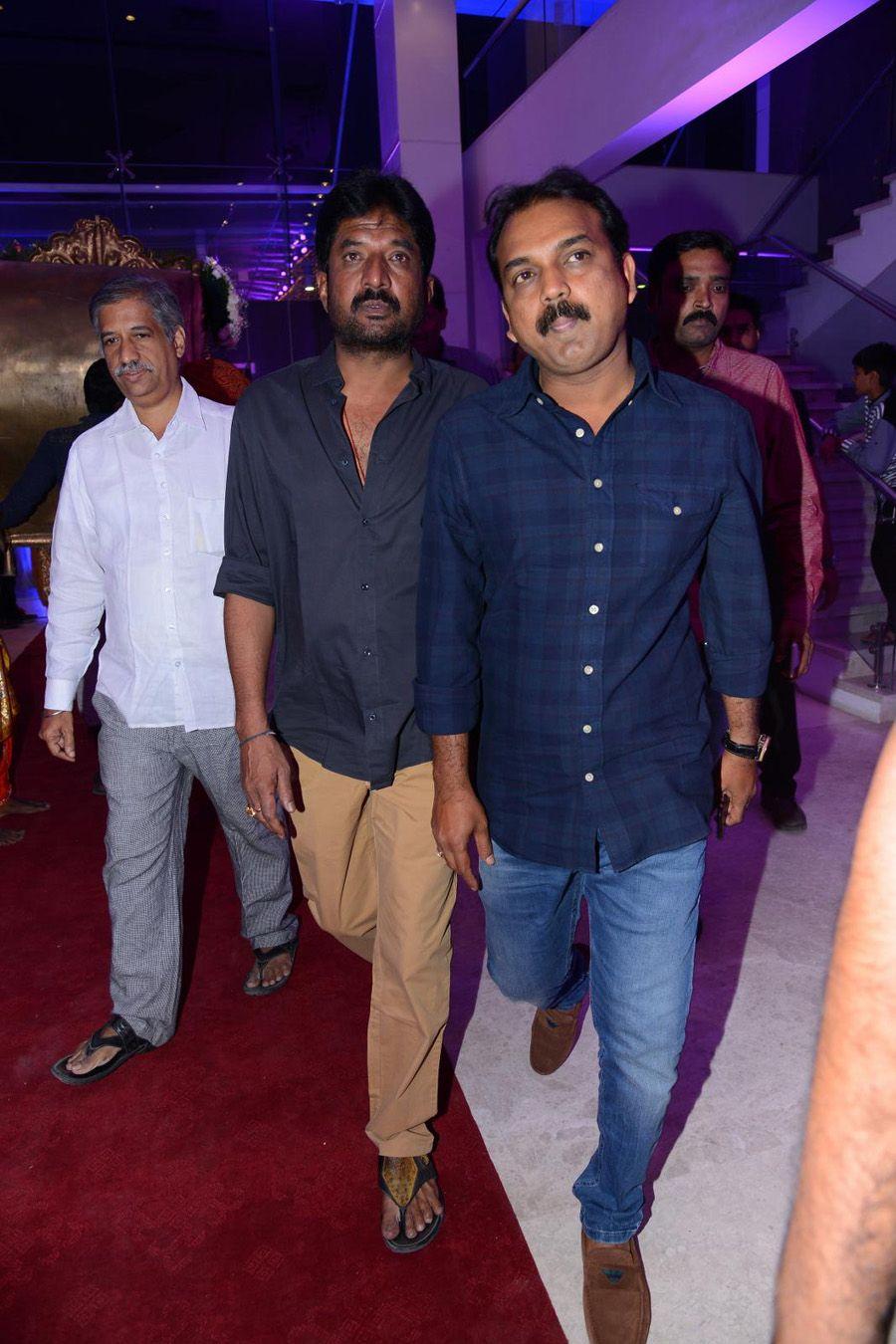 Celebrities At Producer Dvv Danayya Daughter Wedding Reception